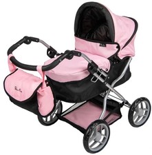 Silver Cross Dolls Ranger Pram Girls Play Toy Buggy Pushchair For Kids Outdoor