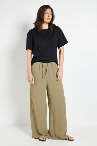 Wallis khaki wide - khaki, trousers