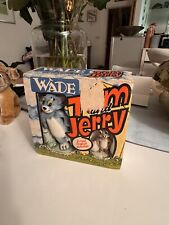 Original Vintage RARE WADE Tom and Jerry Porcelain Figures - Boxed .