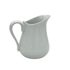 White Porcelain Gravy Milk Cream Sauce Jug Cream Custard Serving - 4 Sizes
