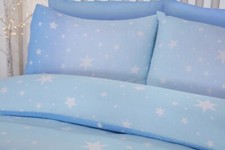 Single bed size - bed, flannelette