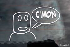 CORSA CMON CAR BUMPER STICKERS