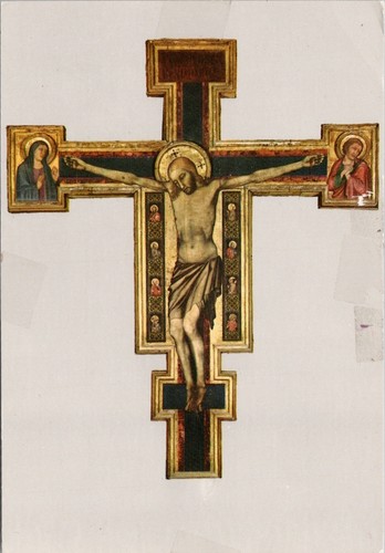 Giotto crucifix basilica - crucifix,