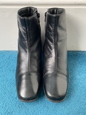 PAVERS Genuine Black Leather