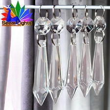 5 Chandelier Cut Glass 2"