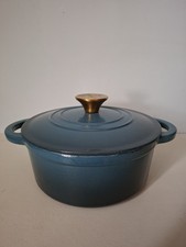 Kirkton House Cast Iron Casserole Dish With Lid  21.5cm