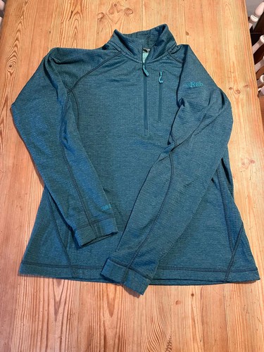 Rab blue technical half zip - rab,