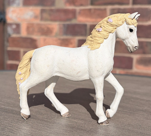 Schleich white andalusian mare - schleich,