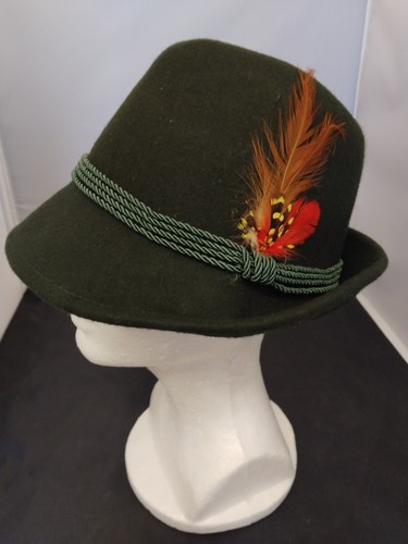 Green felt kitzo alpine - felt,