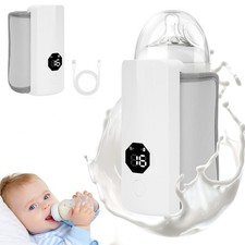 Portable Bottle Warmer with Temperature Control Baby Bottle Warmer for Travel UK