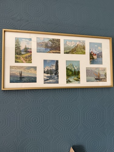 Vintage swiss alpine postcard - swiss,