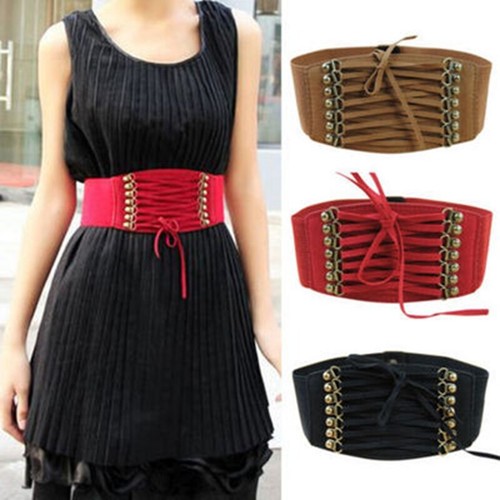 Womens belt waistband - womens, rivet
