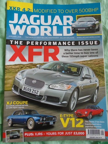 Jaguar world jan 2018 xfr - jaguar, xfr,