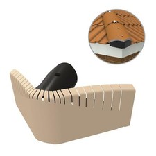 Universal Buff Hip End Tile