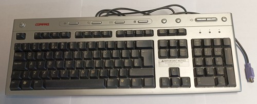 Vintage compaq keyboard - vintage,