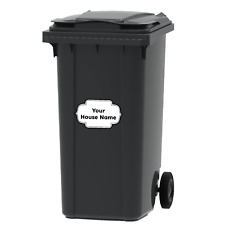Wheelie Bin House Name Number