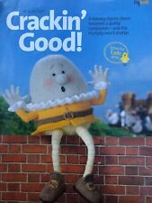 Crackin' Good Alan Dart Toy Pattern Humpty Dumpty Easter Gift Simply Knitting