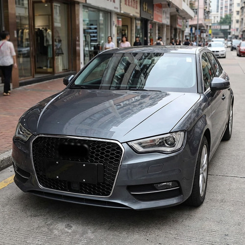 Front bumper honeycomb grille - bumper,