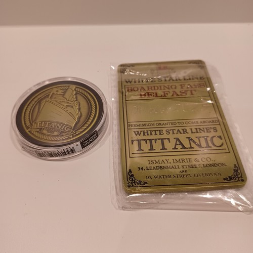 Titanic commemorative coin - titanic, in