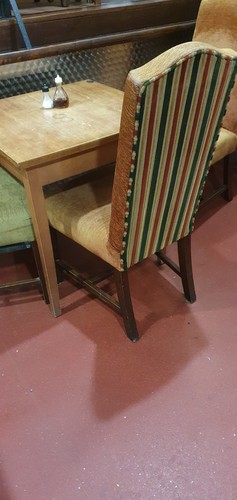Upholstered dining chair - chair,