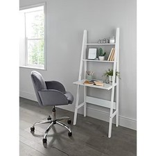 White MDF Desk – Compact