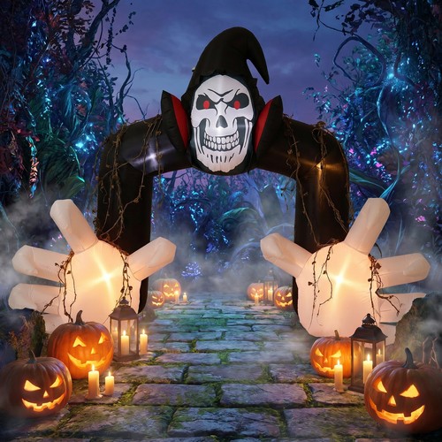 Halloween inflatable grim - halloween,
