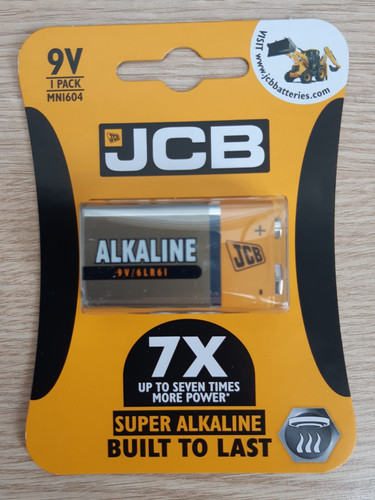Jcb super alkaline - 9v,