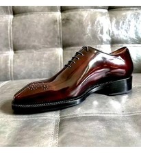 Handmade Men's Burgundy
