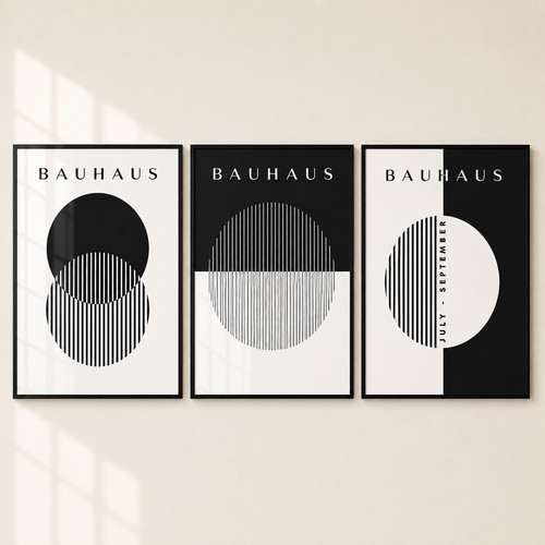 Set bauhaus prints - of, 3