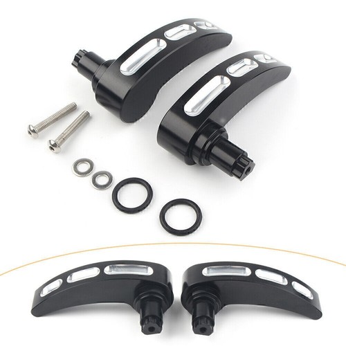 Black saddlebag lid - 2x,