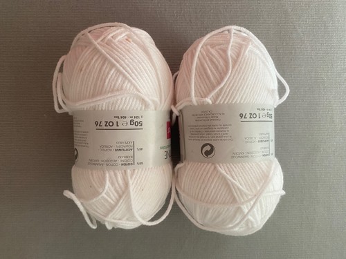 Phildar cabotine white crochet - cabotine,