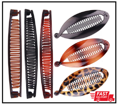 Banana hair clips for women - banana,