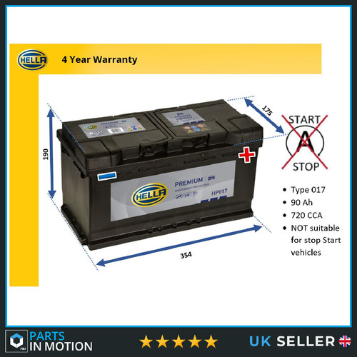 Hella premium car - hella, battery