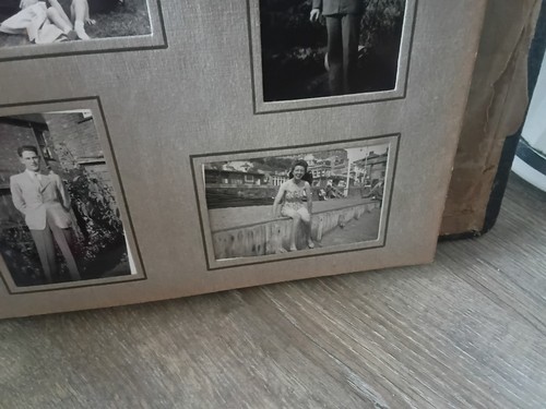 Vintage photo album family - vintage, ,