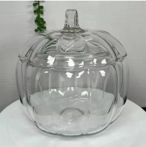 Anchor hocking pumpkin - jar, &