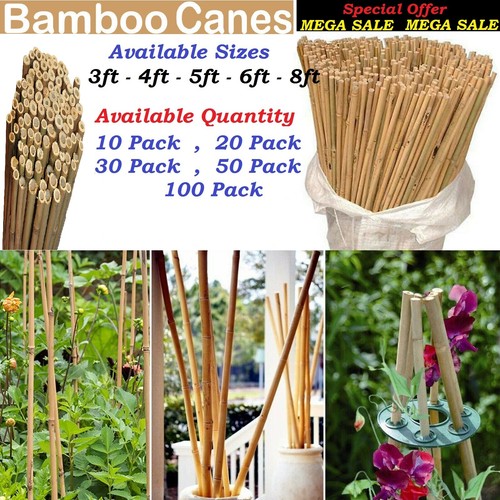 Heavy duty bamboo garden - bamboo, canes