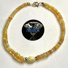 9CT GOLD ETHIOPIAN AMBER HUED