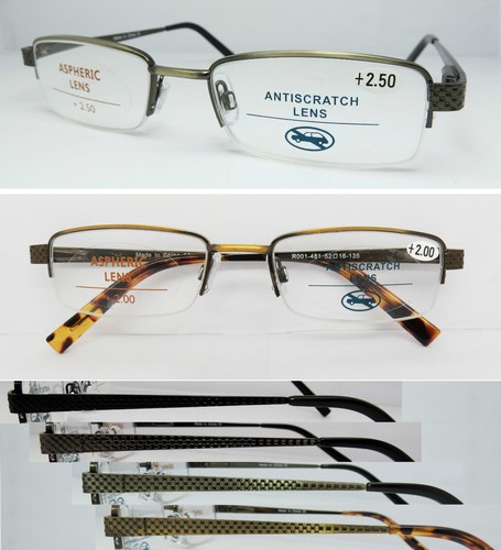 Superb quality semi rimless - semi,
