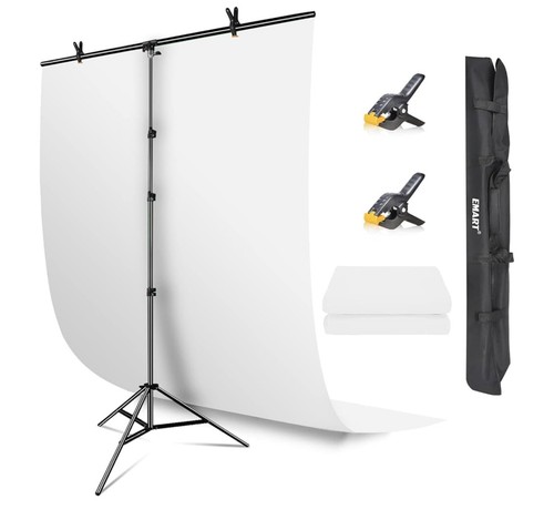 Emart white backdrop 5x2m - emart,