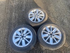 3x Volkswagen 2015 polo alloy wheels 185/60R15 scratched