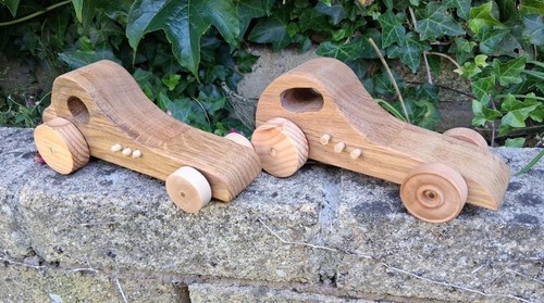 Toy woden car hand made - car.,