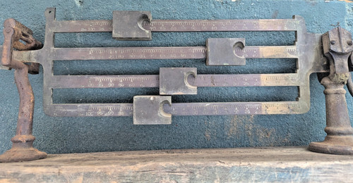 Antique balance weight arm - balance,
