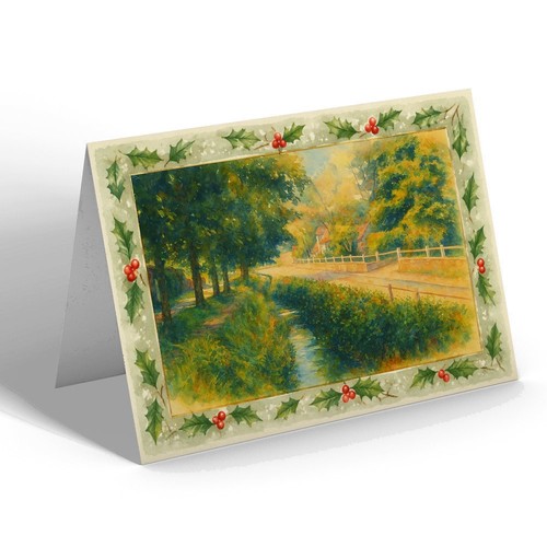 Christmas card chobham - -, chobham.