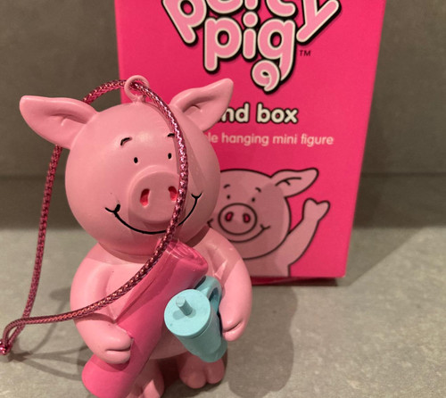 Percy pig pilates hanging - pig,