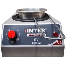 INTER PROFESSIONAL METAL WAX HEATING MACHINE FOR BARBERS AND SALONS UK PLUG