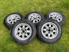 PORSCHE 924 WHEEL SET  X 5