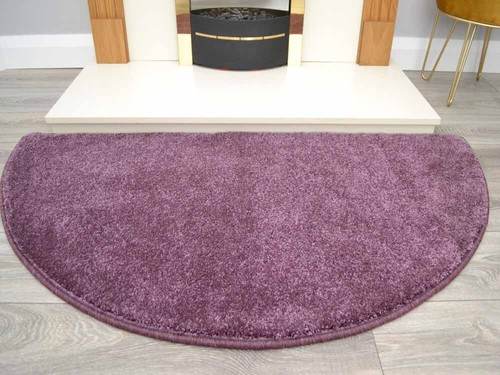 Dark purple hearth - purple, half
