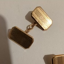 9ct Gold Cufflinks 7.3g