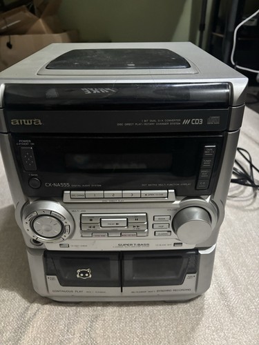 Aiwa player cassette tape - cd,