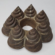 Antique baking food - 8", mold
